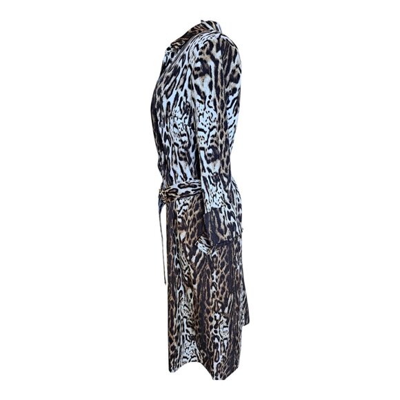 INC International Concepts Leopard Print Maxi Wrap Dress – Size XL, NWT - Picture 5 of 6